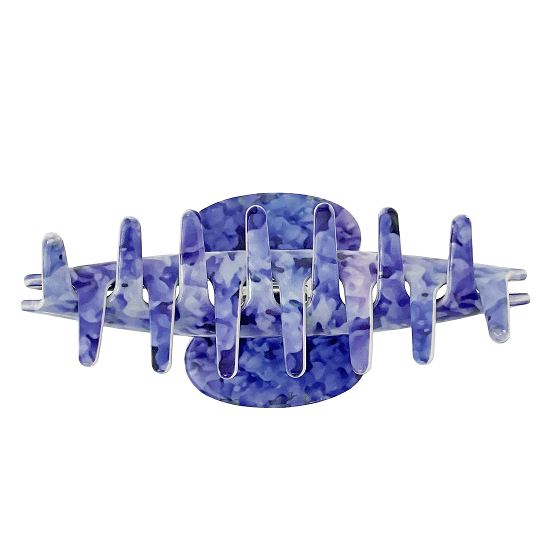 Ullu Tracey Hair Claw Extra Large <br>Delphinium Flower <br>11cm x 5.4cm - Image 3