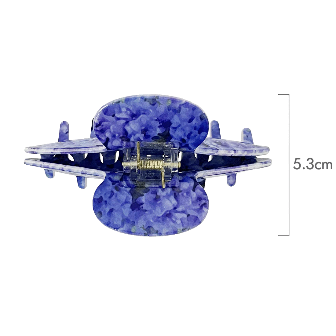 Ullu Tracey Hair Claw Extra Large <br>Delphinium Flower <br>11cm x 5.4cm - Image 5