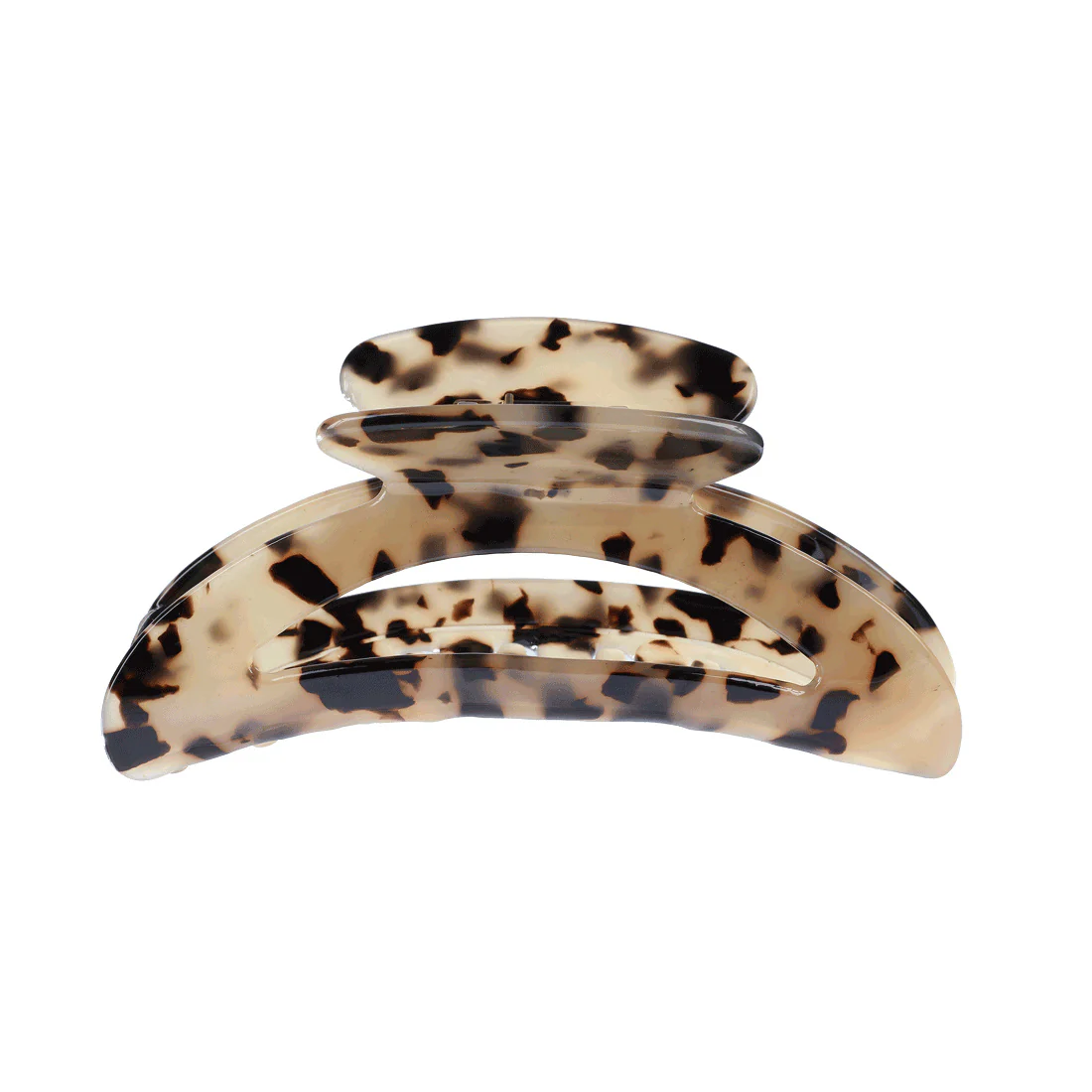 Ullu Valentine Hair Claw <br>Light Tortoise Shell <br>Size: 10.3cm x 4cm