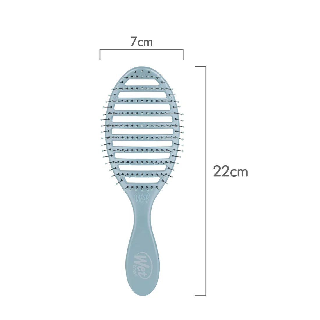 Wet Brush Osmosis Speed Dry Hair Brush <br>Blue <br>Limited edition - Image 3